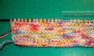 Описание вязания пинеток спицами, пошаговая инструкция для начинающих