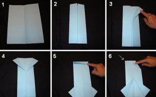 Как сделать из бумаги рубашку самый простой способ