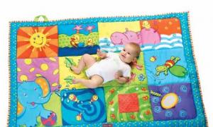 Как сшить развивающий коврик для малышей — оригинальные идеи